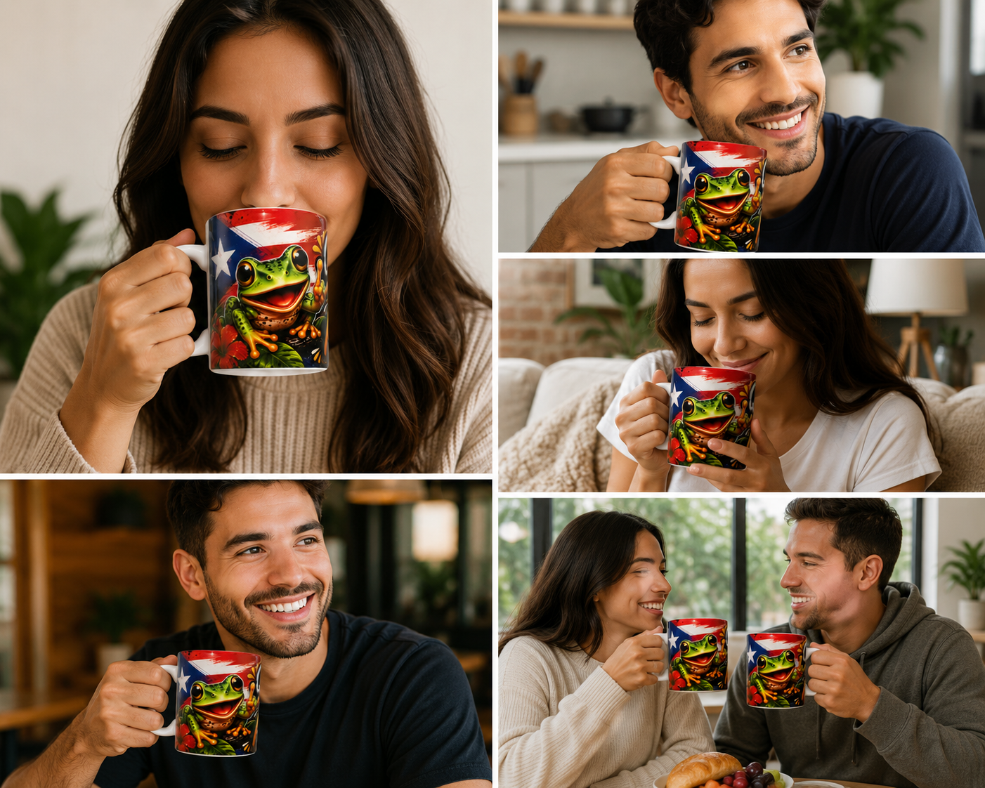 Tazas Puerto Rican