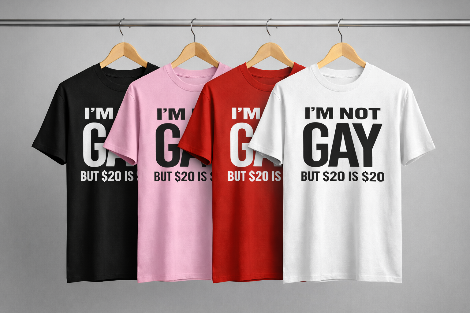 T-shirts Not Gay